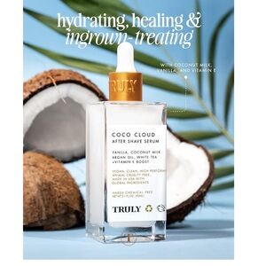 Truly Coco Cloud After Shave Serum NWOT